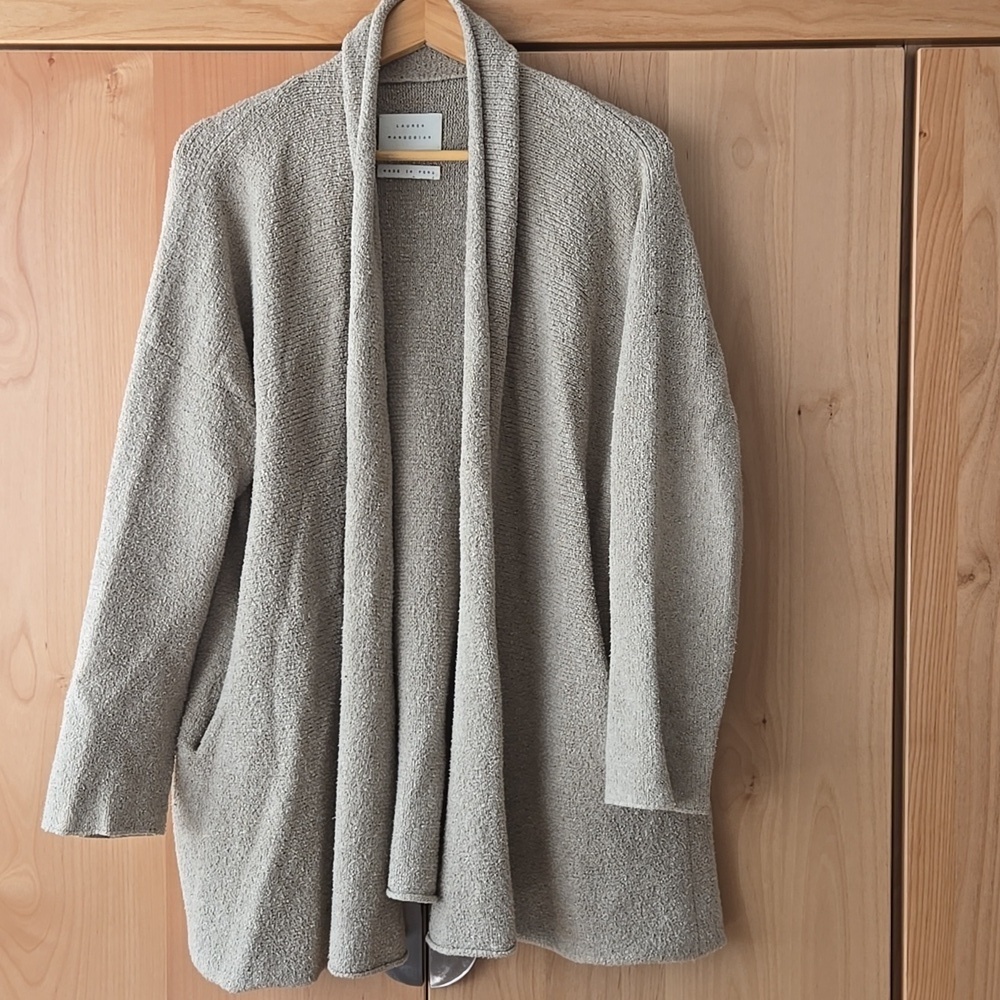 Lauren Manoogian Cotton Blend Cardigan Sweater, size 1